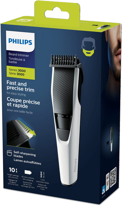 Philips Beard Trimmer Series 3000, Bts206, 1 Pound