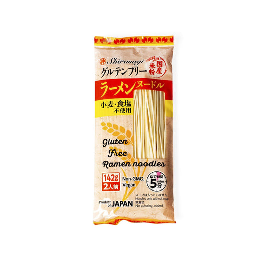 Gluten Free Ramen Noodles, 5.01 oz - made with rice and non-GMO corn, No colorants, additives, or sodium
