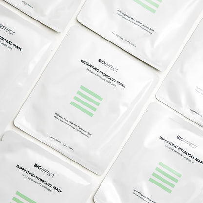 Bioeffect Imprinting Hydrogel Face Mask | Soothing Two-Part Hydrogel Mask for Intense Hydration, Plumper & Smoother-Looking Skin, 6 Masks