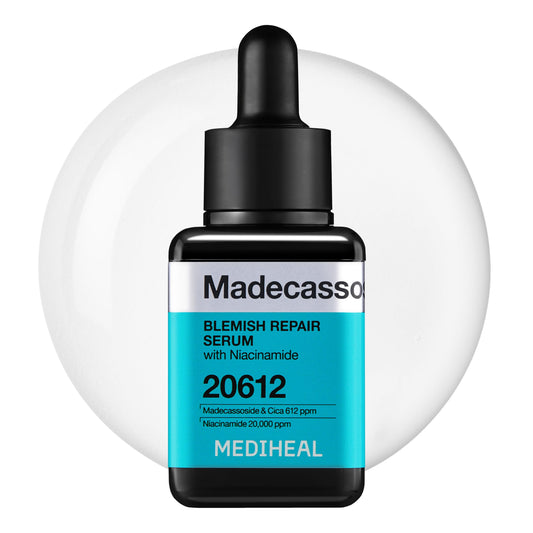 Mediheal Madecassoside Repair Serum 1.35 fl.oz - Blemish Care, Fades Pigmentation and Freckles & Skin Soothing & Hydration - with Centella Asiatica, Niacinamide