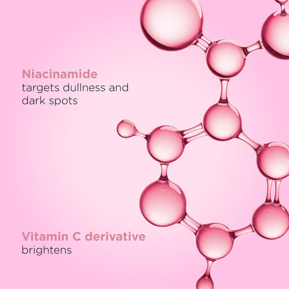 Clarins Bright Plus Serum | Visibly Brightens and Boosts Radiance | Evens Skin Tone | Targets Dark Spots | Contains Vitamin C and Niacinamide | All Skin Types | 1 Fluid Ounce