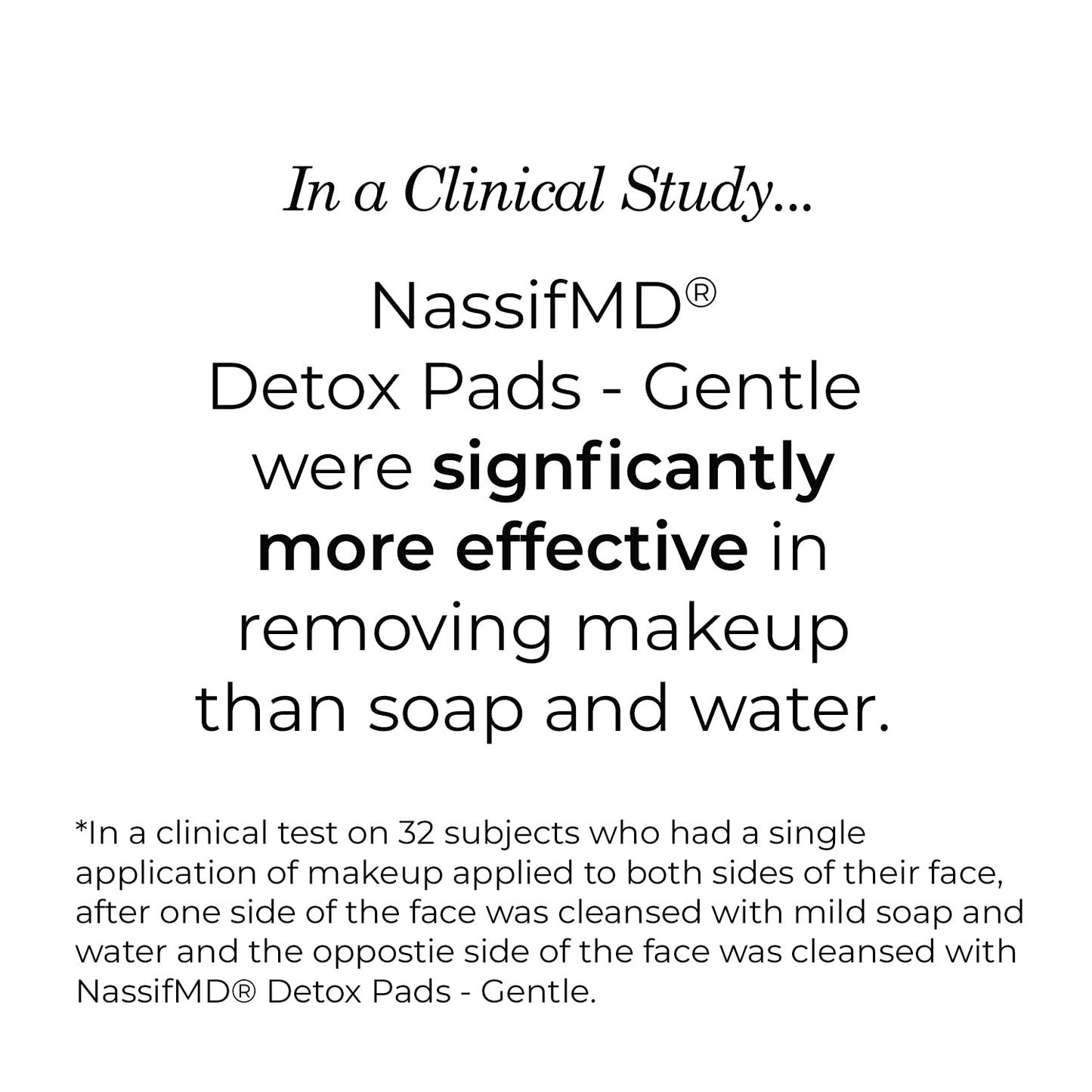 NassifMD Gentle Detox Pads, Surgeon-Created Fruit Acid Complex for Sensitive Skin, Brightens, Exfoliates & Reduces Wrinkles, Dermatologist-Tested