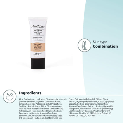 theBalm Anne T. Dotes Tinted Moisturizer, #18 (For Light Skin), 1 fl. Oz