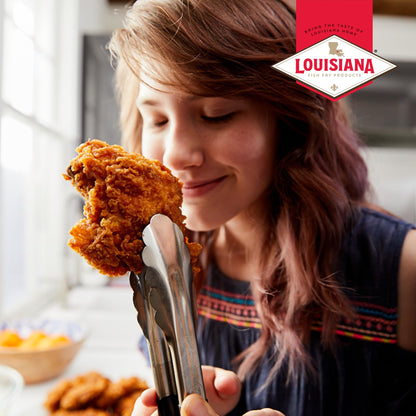 Louisiana Seasoned Chicken Fry Batter Pack of 3 Crispy Southern Coating Mix for Fried Chicken Delicious and Convenient