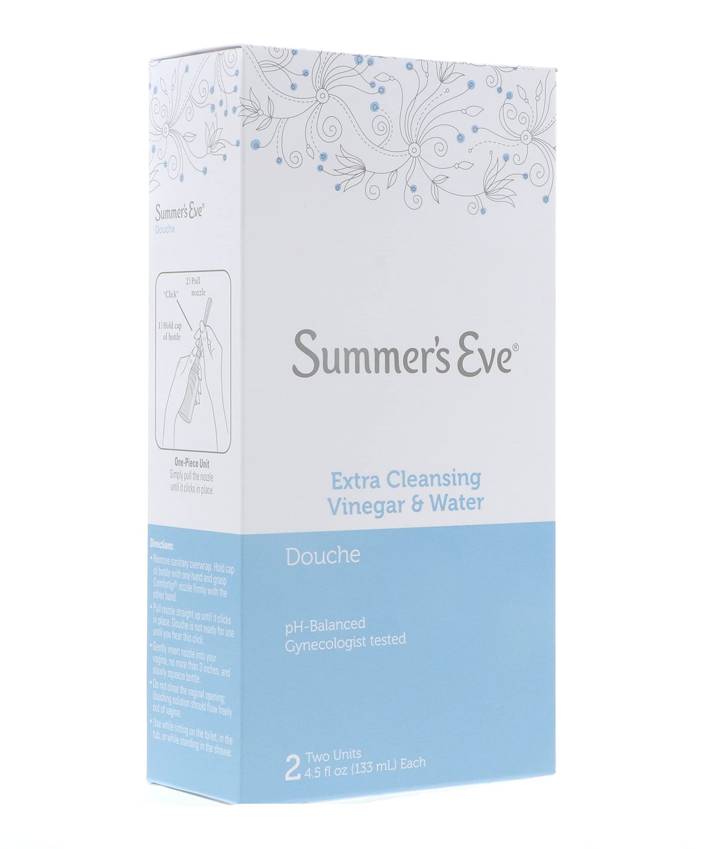 Summers Eve X Cleansing T Size 9z Summers Eve X Cleansing Twin 9z