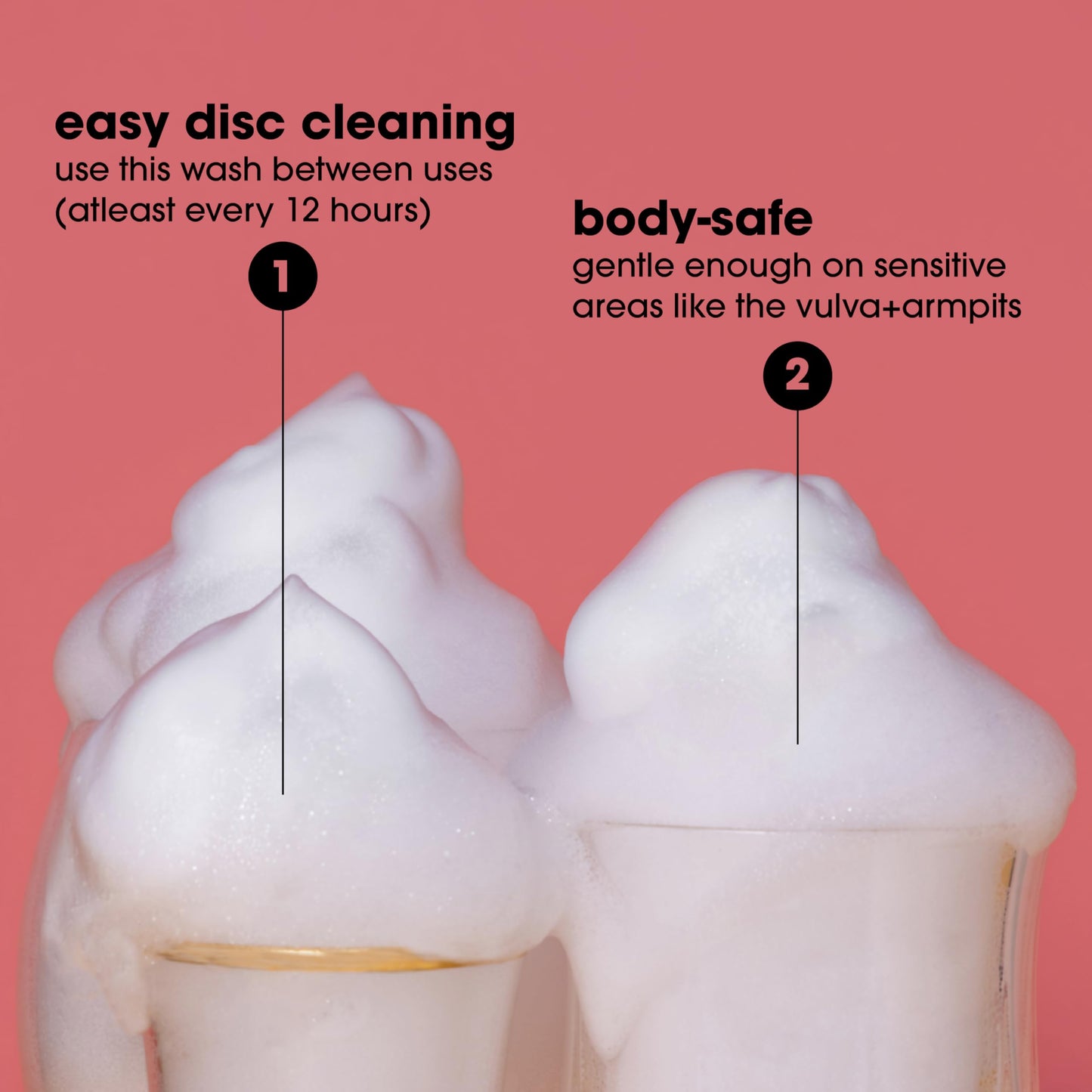 nixit Menstrual Cup Cleaner & Vaginal Wash – pH-Balanced, Fragrance-Free Feminine Wash for Menstrual Cup & Disc – Gentle Foaming Cleanser for Sensitive Skin – Paraben & Sulphate-Free – (5.4 fl oz)