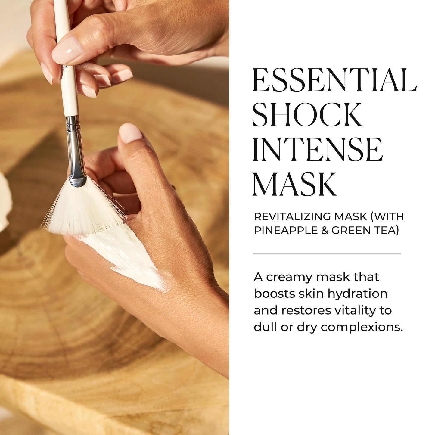 Natura Bissé Essential Shock Intense Mask, Revitalizing Anti-Aging Face Mask, Hydrates, Restores & Rejuvenates, For All Skin Types, 2.5 Oz