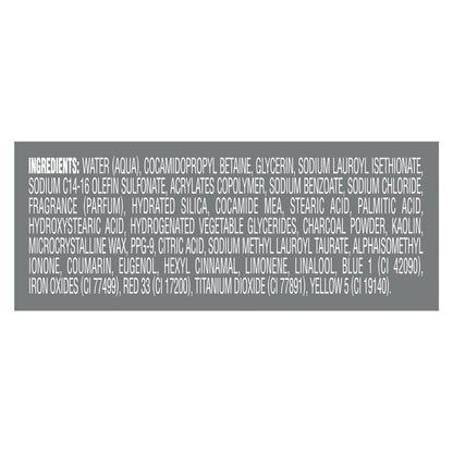 DOVE MEN + CARE Body and Face Scrub Charcoal + Clay Body Wash for Men with 24-Hour Nourishing Micromoisture Technology 30 oz