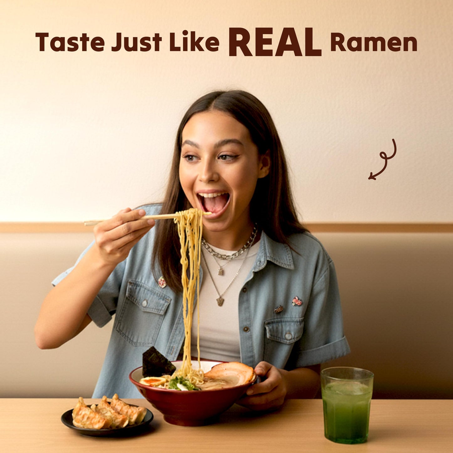 Gluten Free Ramen Noodles Multigrain (6 packs) Millet And Brown Rice Ramen Noodles Plain, Low Sodium, Vegan, Healthy Buckwheat Noodles No Seasoning