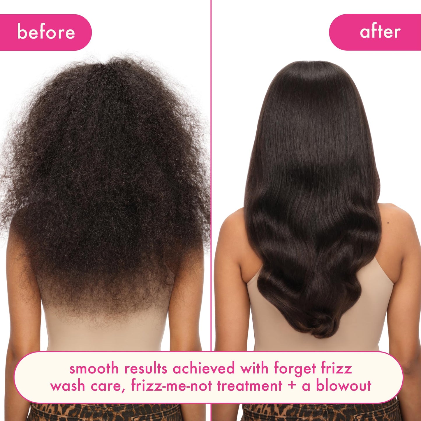 amika frizz-me-not hydrating anti-frizz treatment | lightweight hydrating spray for medium to thick coarse hair types 2a-4c, humidity + heat protection, smooth frizz for up to 3 days