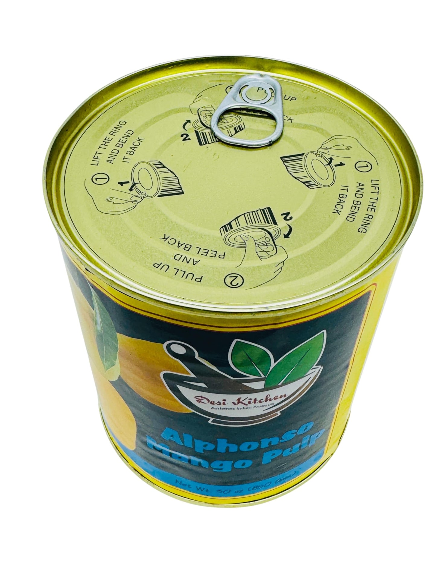 Desi Kitchen Alphonso Mango Pulps 850g(30oz) Delicious flavor By Rani Foods Inc