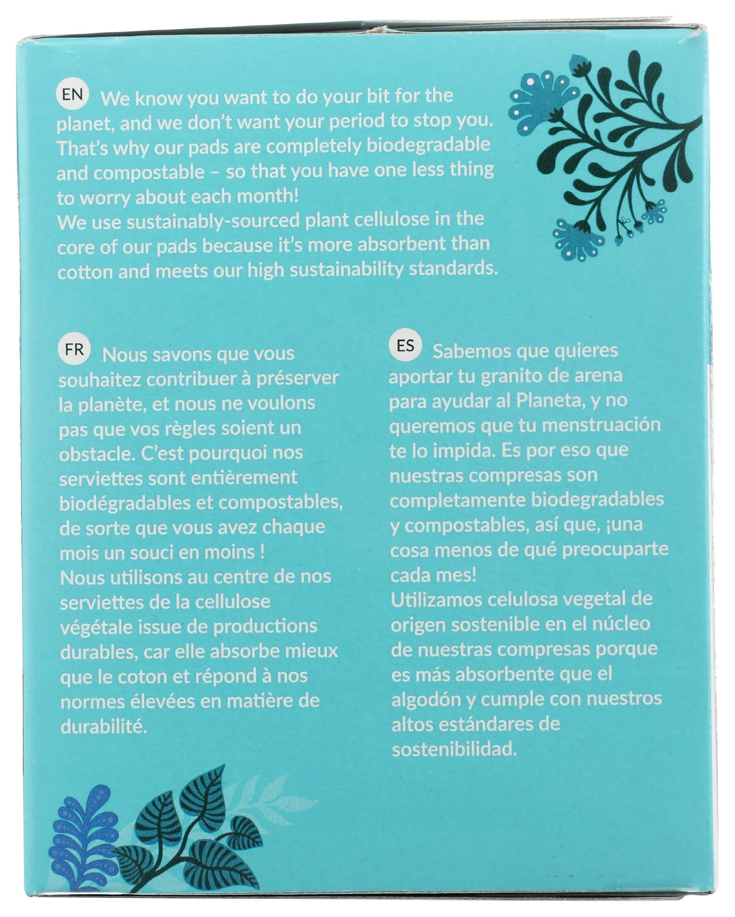 Natracare, Pads Ultra Super with Wings, 12 Count