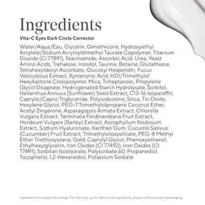 Murad Vita-C Eyes Dark Circle Corrector – Gold-Stabilized Vitamin C, Algae, and Cucumber Eye Serum for Brightening, Reducing Puffiness, and Smoothing Fine Lines – 0.5 Fl Oz
