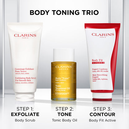 Clarins Exfoliating Body Scrub For Smooth Skin | Softens, Smoothes and Nourishes| Preps Skin For Treatments To Follow | Non-Drying | All Skin Types | 6.7 Ounces