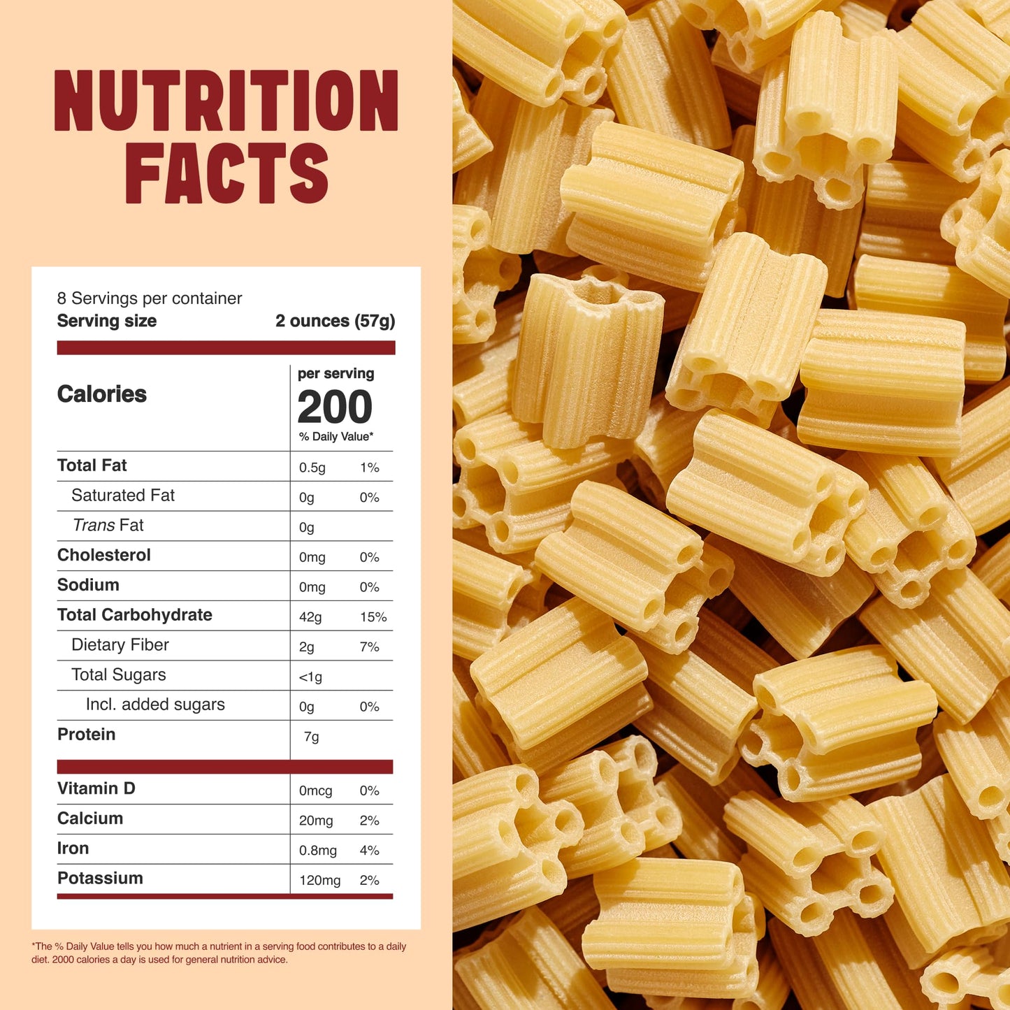 Cravings x Sfoglini Quattrotini Pasta 2 Pack | Organic Durum Semolina Pasta Noodles | Bronze-Die Cut Italian-Inspired Shape, 16oz each