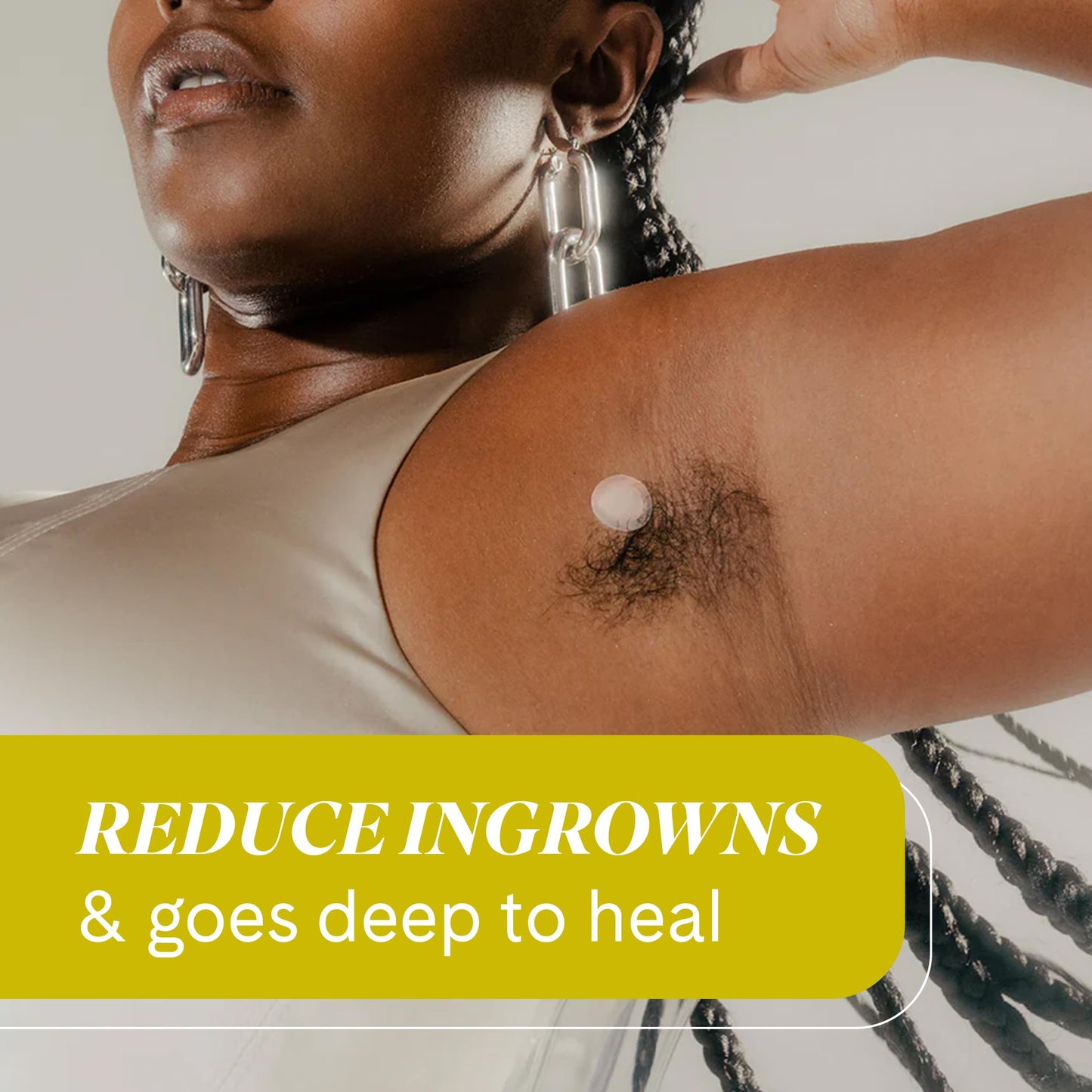 Fur Ingrown Microdart Patches - Ingrown Hair Care, Quickly and Effectively Clear Up Ingrown Hair Bumps - 12 Pack