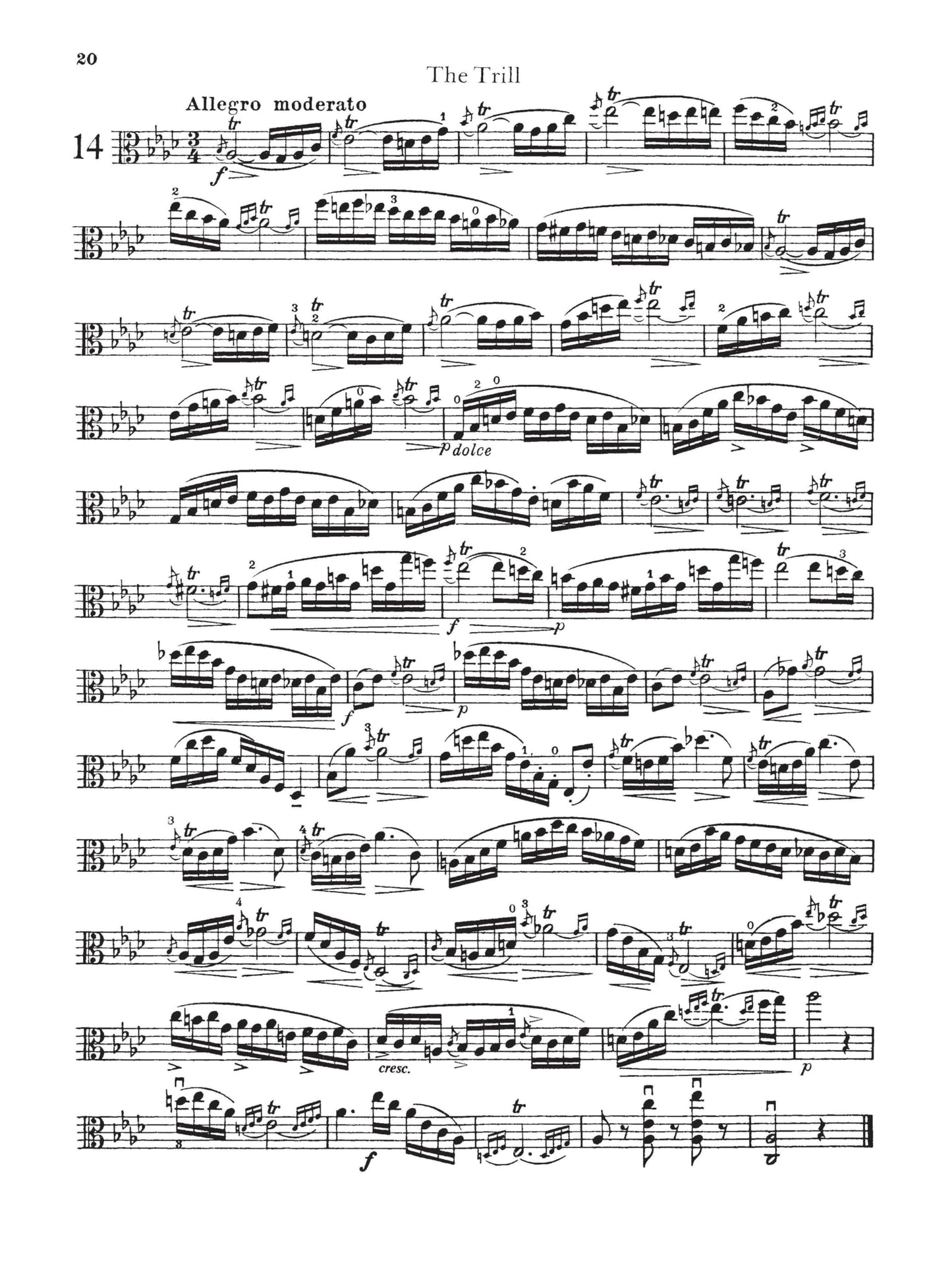 Etudes Speciales, Op. 36 – Book 1 | Schirmer Library of Classics Volume 1885 | Essential Viola Method for Technique, Finger Dexterity, Bowing Control, and Musicianship Development