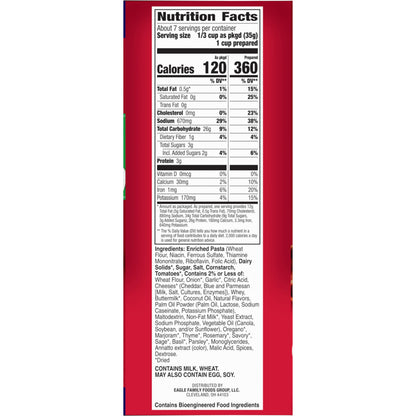 Hamburger Helper Cheesy Italian Shells Value Size Pasta Meal (9.9 oz - 6 Pack) No Artificial Flavors, Ready in 3 Easy Steps, Quick Meals for Midweek Dinners, Busy Evenings & Families On-the-Go