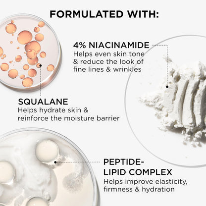 IT Cosmetics Confidence in a Cream - Hydrating & Anti Aging Face Moisturizer, Visibly Reduces Fine Lines & Wrinkles, Up To 48H Hydration, Repairs Skin Barrier, Squalane & Ceramides, For All Skin Types