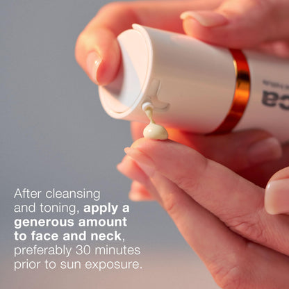 Dermalogica Biolumin-C Heat Aging Protector SPF 50, Daily Face Moisturizer with Sunscreen - Defend Signs of Skin Aging, 1.7 fl oz