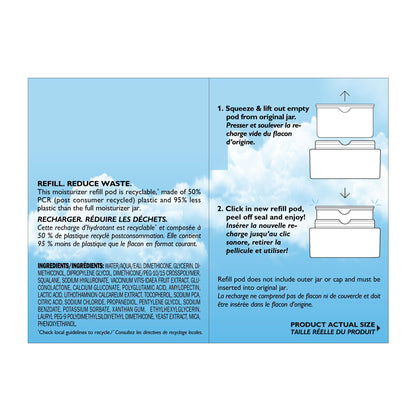 Peter Thomas Roth | Water Drench® Hyaluronic Cloud Rich Barrier Moisturizer Refill Pod | Hyaluronic Acid Barrier Cream For Dry Skin, Fragrance-Free