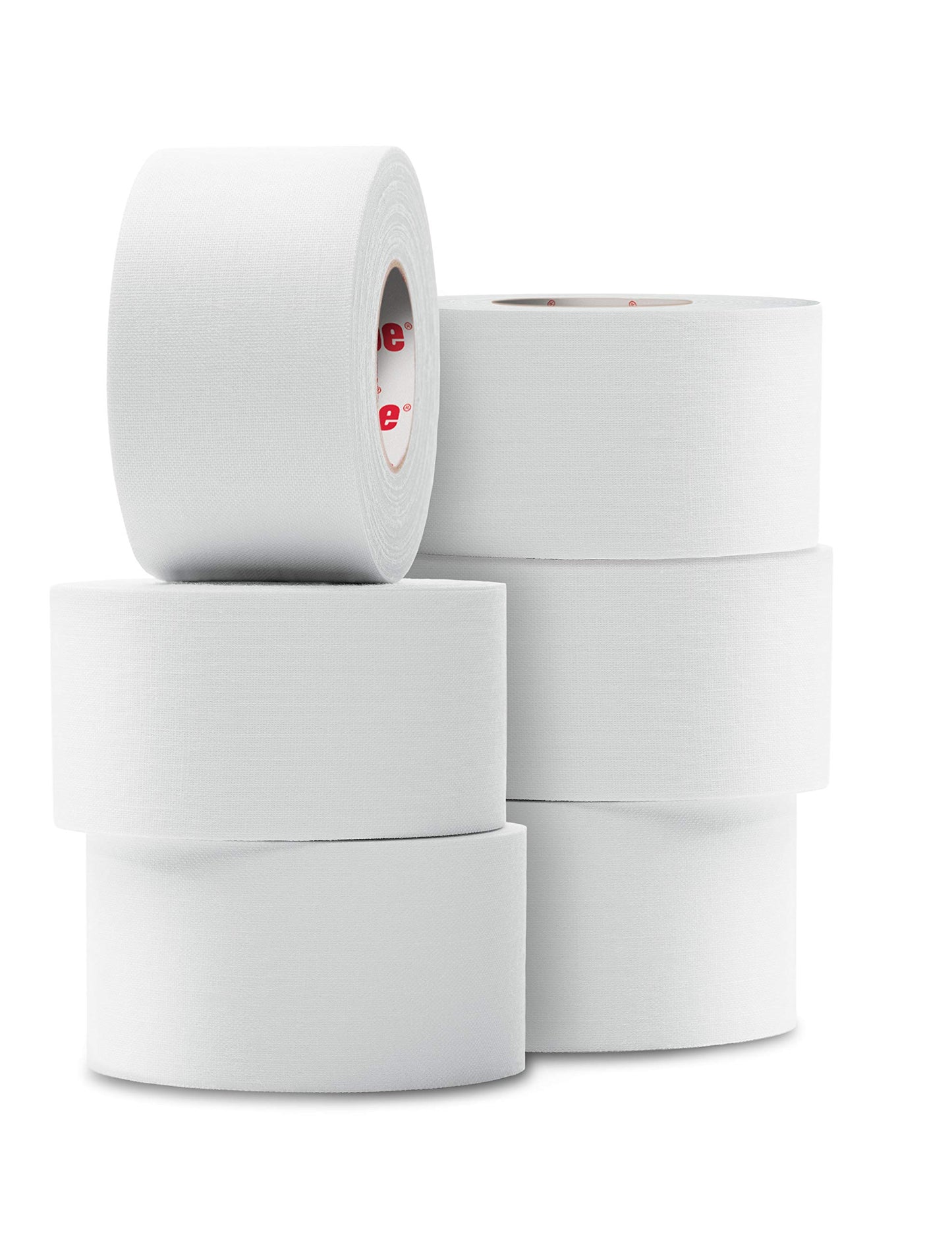 Mueller Sports Medicine MTape Rolls to Go, Quality Athletic Tape, Easy to Tear for Fast & Effective Taping, 1.5" x 10 Yards Per Roll, 6 Rolls