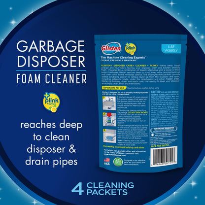 Carefree Panty Liners 120ct & Glisten Garbage Disposer Cleaner 4 Packets