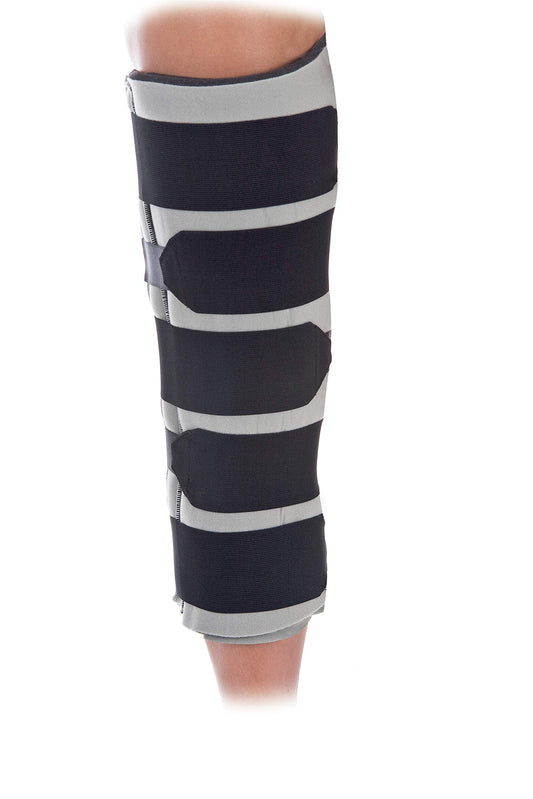 United Ortho 62016 Foam Knee Immobilizer, 16" Size, Black