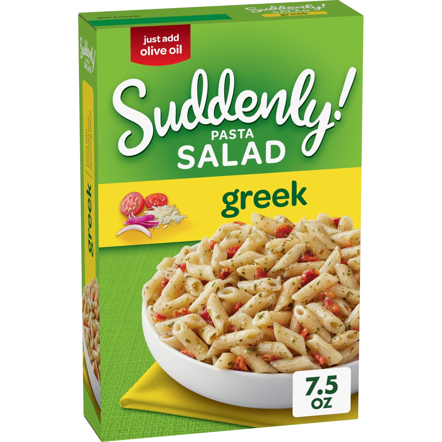 Suddenly Salad, Greek Pasta Salad - 7.5 Oz 12 Pack