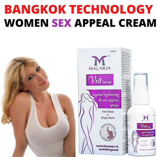 MACARIA Vaginal Pussy Yoni Tightening Shrink Virgin Again Spray for Girls