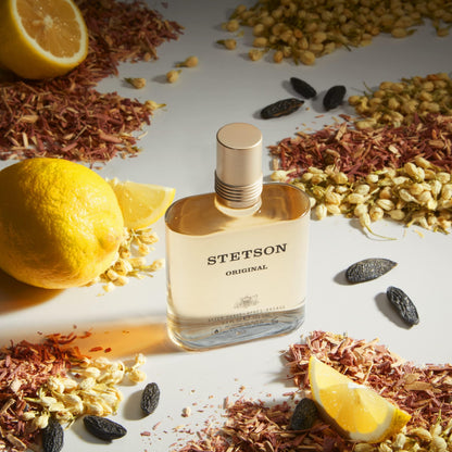 Stetson Original Aftershave - After Shave Splash for Men - Earthy and Woody Aroma with Fragrance Notes of Citrus, Patchouli, and Tonka Bean - 3.5 Fl Oz