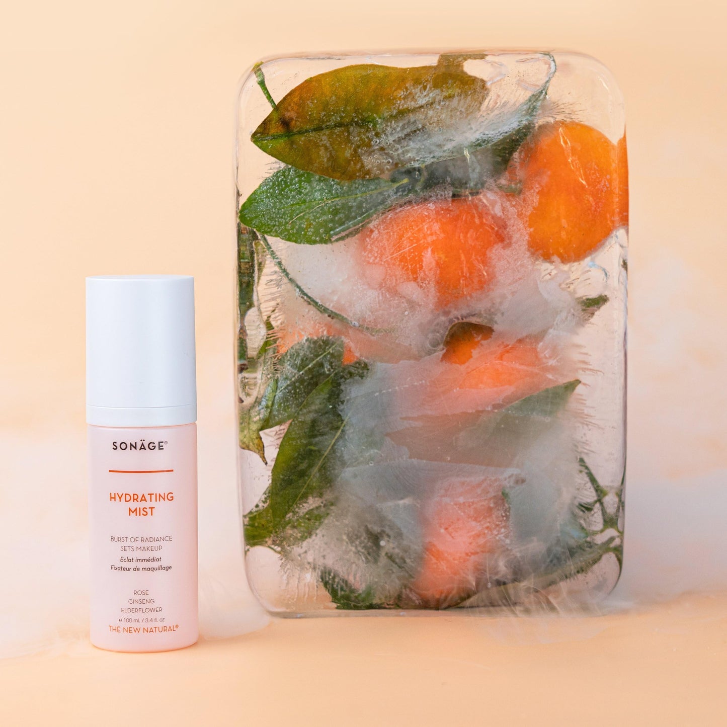 Sonage Hydrating Face Mist: Alcohol-Free Facial Spray with Snow Mushroom & Rose Water | Sets Makeup