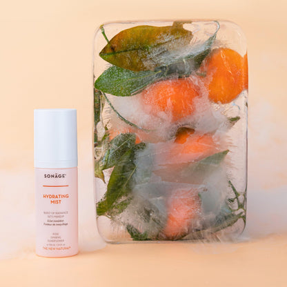 Sonage Hydrating Face Mist: Alcohol-Free Facial Spray with Snow Mushroom & Rose Water | Sets Makeup