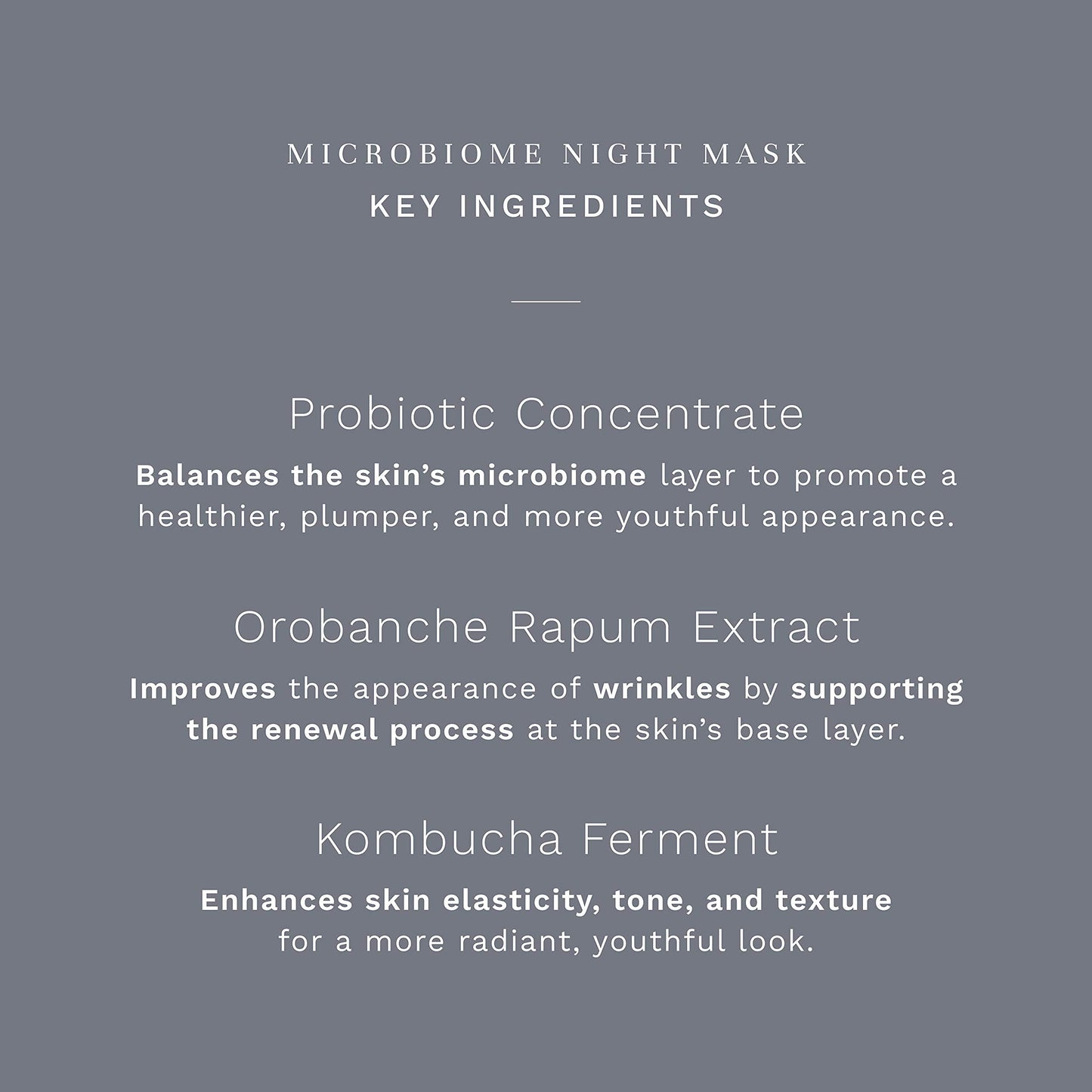 City Beauty MicroBiome Night Mask - Nourishing Overnight Face Mask - Prebiotic & Probiotic Blend - Solution for Dull, Uneven Skin Tone, Large Pores, & Wrinkles - Anti-Aging Cruelty-Free Skin Care
