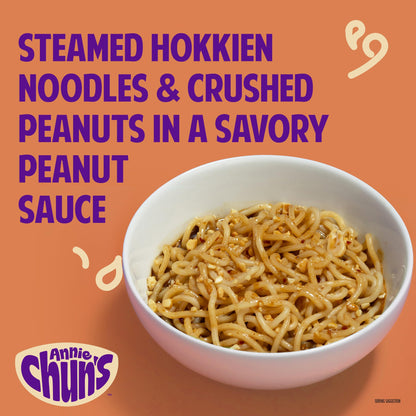 Annie Chun's Peanut Satay Noodle Bowl, 8.71 oz (Pack of 6)