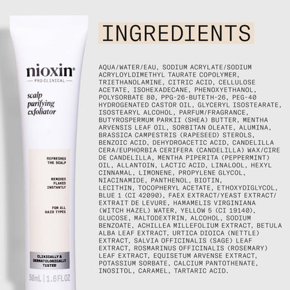 Nioxin Scalp Recovery System Moisturizing Conditioner | With Pyrithione Zinc and Green Tea Extracts | 6.7 Fl oz.
