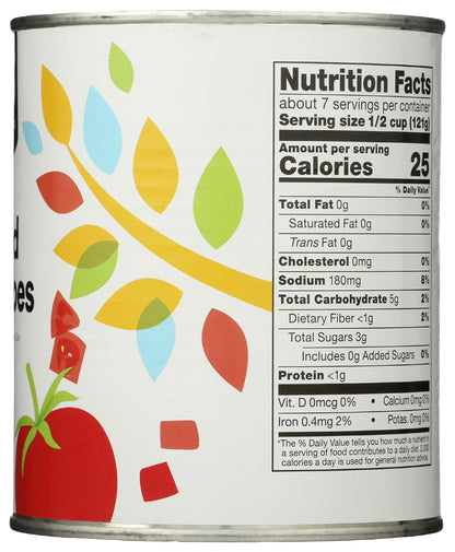 365 by Whole Foods Market, Diced Tomatoes, 28 Ounce
