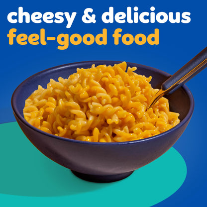 Kraft Spirals Mac and Cheese, 1 Big Bowl, for Easy Dinner or Dinner Sides, Original Flavor, No Artificial Flavors, Preservatives or Dyes, 3.5 oz