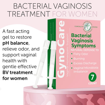 Bacterial Vaginosis Treatment | BV Treatment For Women | Natural Homeopathic Vaginal Ointment for Odor, Itching, BV, and Vaginal Microbiota Imbalance | 7 Pre Filled Applicators