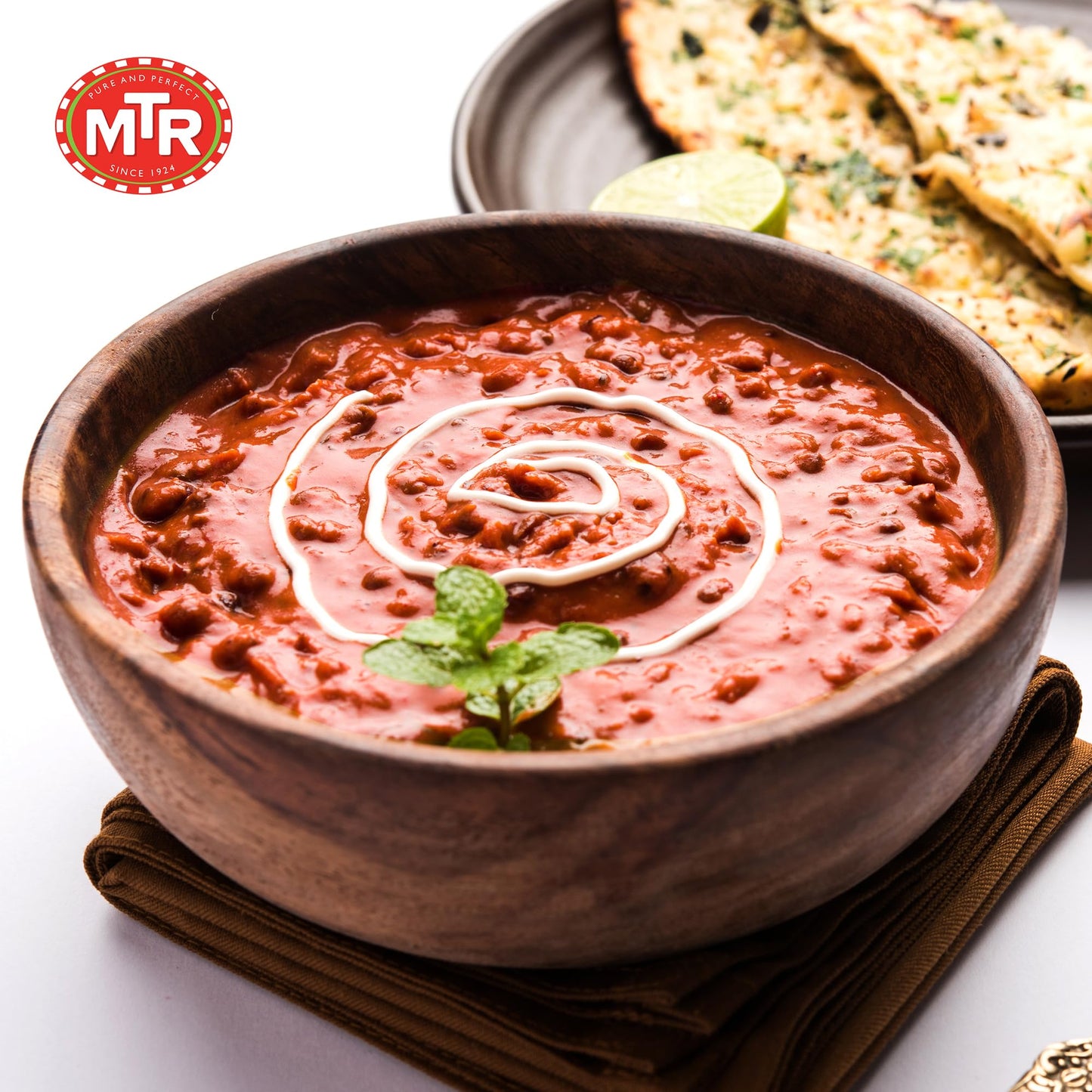 MTR - Minute Meals: Dal Makhani - Rich Black Lentil Curry - Authentic Indian Ready-To-Eat Meal - No Added Preservatives - A Quick Meal Suitable for Vegetarians, Ready in Minutes! (Pack of 6)