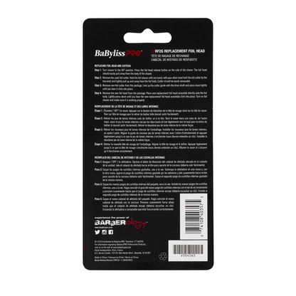 Replacment Foil and Cutter for MetalFX Double Foil Shavers