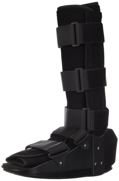 Medline Standard Tall Leg Walkers, Skid-Resistant Rocker Bottom, Size Large, Adjustable Straps, Fits Left or Right Leg, 1 Each