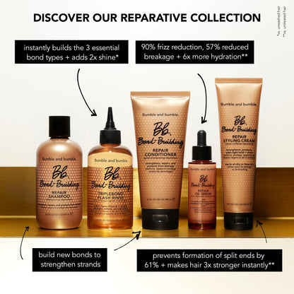 Bumble and bumble. Bond-Building Hair Repair Conditioner | Strengthens and Prevents Breakage | Smooths Frizz, Adds Shine | For Damaged Curly, Wavy, Straight Hair Types