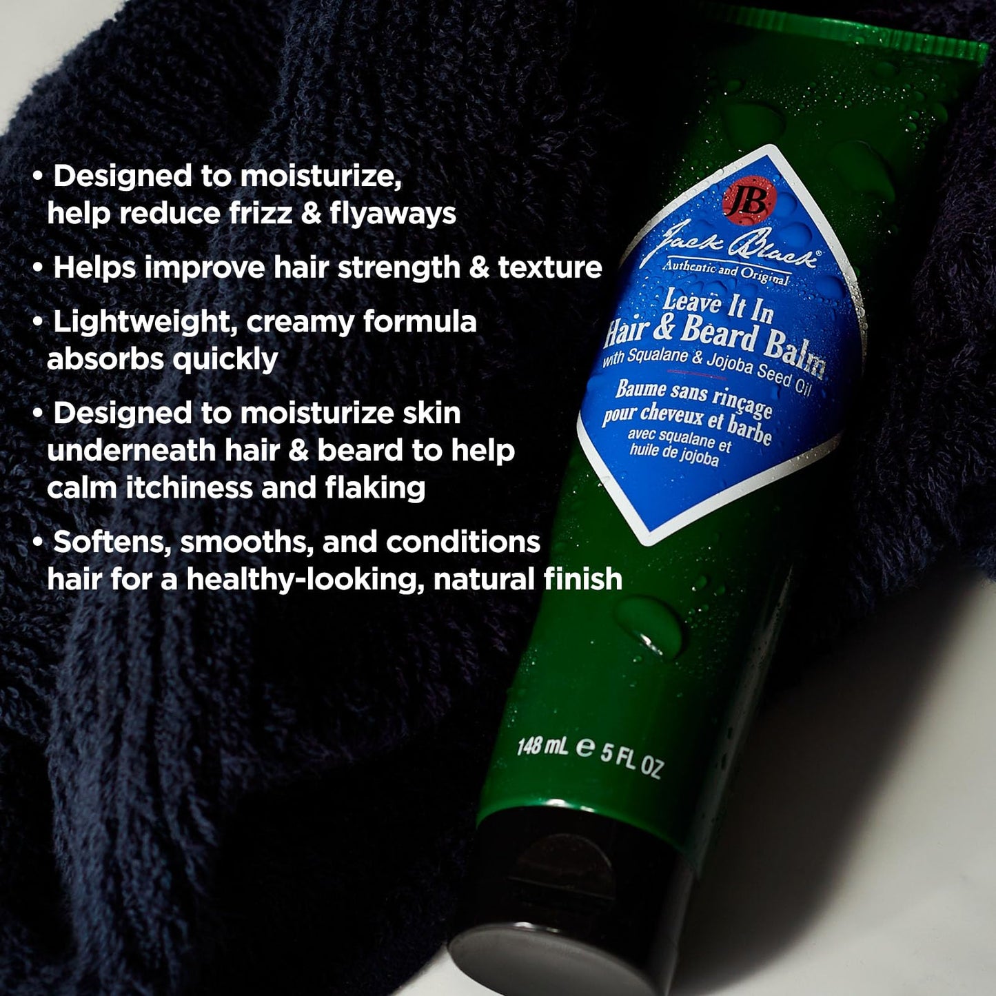 Jack Black Leave It In Hair & Beard Balm