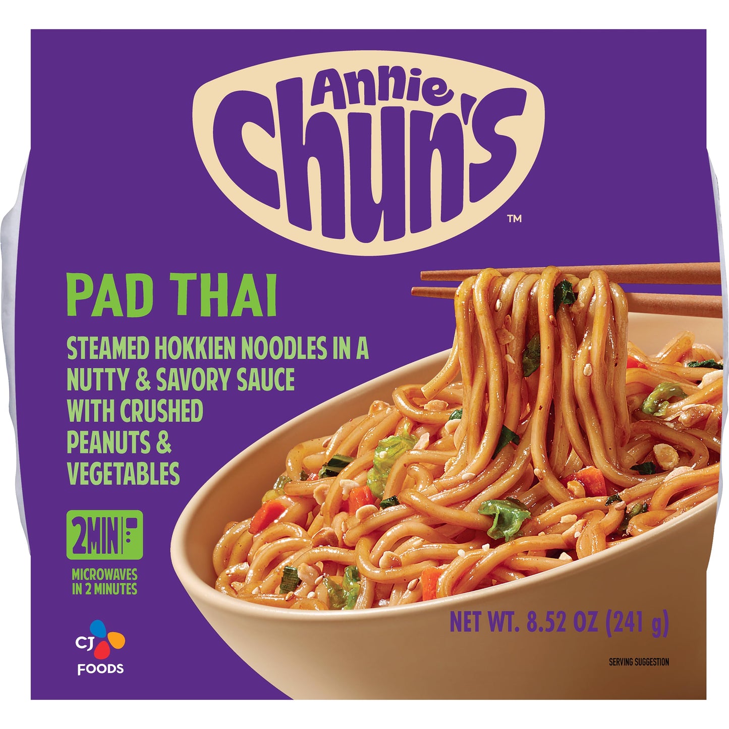 Annie Chun's Pad Thai Noodle Bowl, 8.52 oz (Pack of 1)