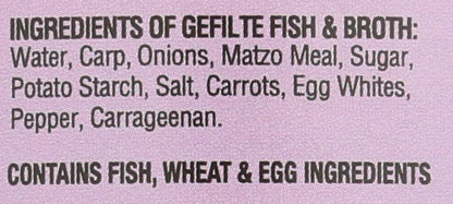 Yehuda Sweet Gefilte Fish, 24oz (2 Pack)