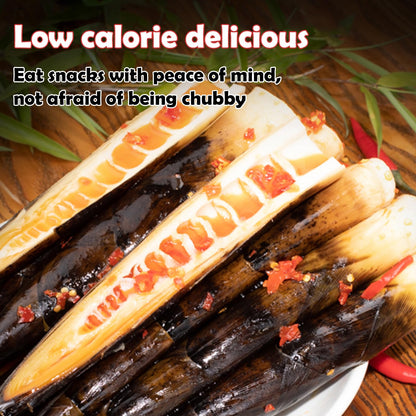 Fresh Hand Peeled Bamboo Shoots - 3 Packs 660g Internet Celebrity Instant Spicy Chinese Snacks, Aged Soup with Pickled Peppers and Tender Vegetables, Spicy Strips Mix Match Taste