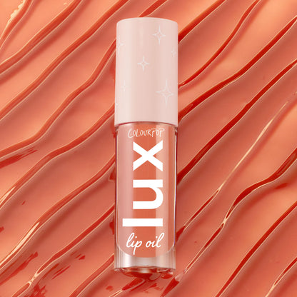 ColourPop Lux Lip Oil - Hydrating, Sheer Tinted Lip Makeup Formulated with Antioxidant-Rich Chamomile Extract & Calendula Oil - Non-Greasy, Nourishing Formula - Hot Shot (0.16 oz)