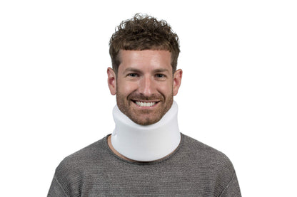 FitPro 3" Foam Cervical Collar, Amazon Exclusive Brand, White -FP10003