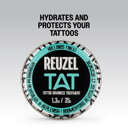 REUZEL Hydrabalm, Color Enhancement Revives Tattoos, Moisturizes, Protects, Prevents Skin Irration and Damage, Vegan Formula and Natural Ingredients, Petroleum Free, 1.3 oz